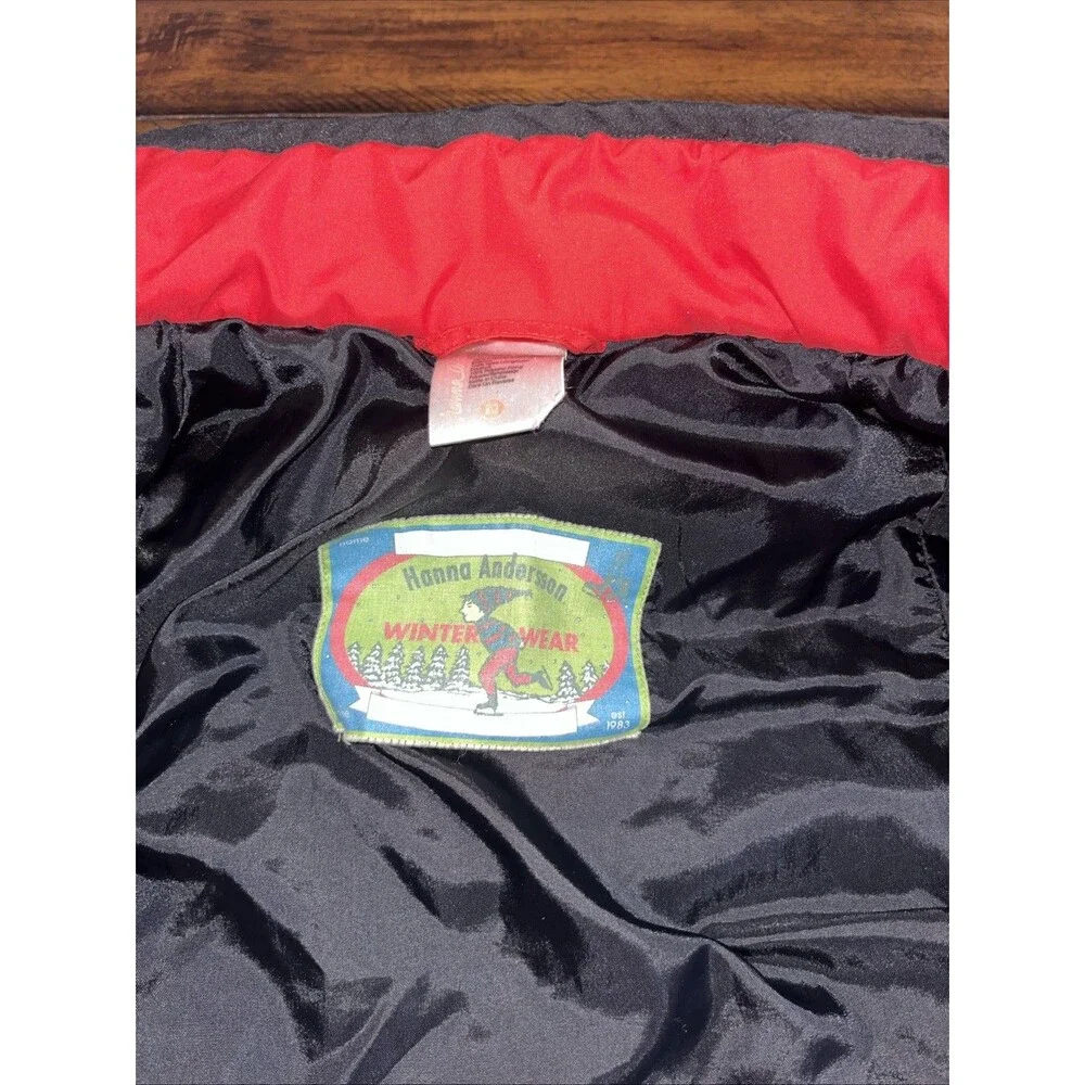 Hanna Anderson Unisex Toddler/ Kids Coat Size 90 3t Red